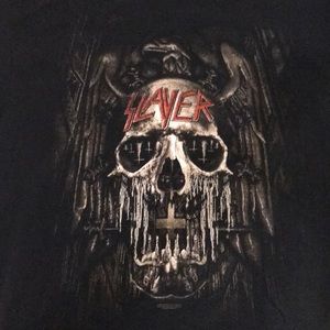 Men’s XL Slayer 2015 Tour t-shirt, never worn.